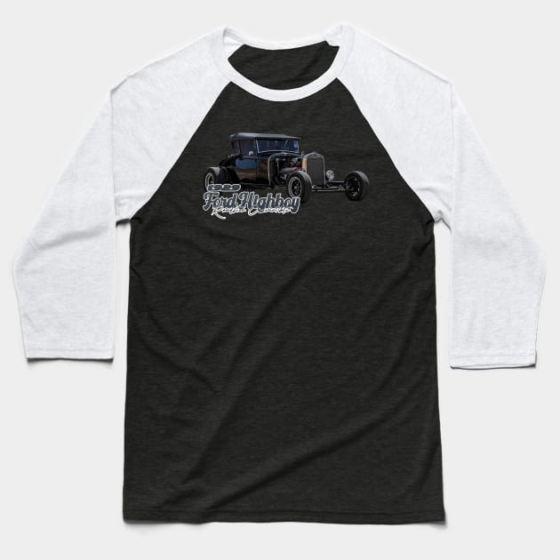 1929 Ford Highboy Roadster Convertible Baseball T-Shirt by Gestalt Imagery